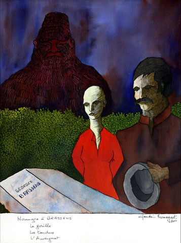 Hommage &agrave; Brassens